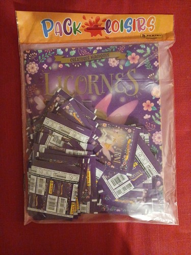 Pack album panini licornes - pack,