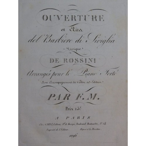 Rossini barbiere di - g.,