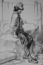 GAVARNI Lithographie originale