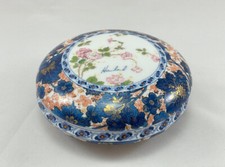 Bonbonnière Haviland "Dammouse" Limoges porcelain Candy box