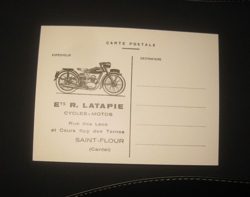 Carte postale publicitaire - -,