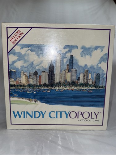 Windy cityopoly boardgame - cityopoly,