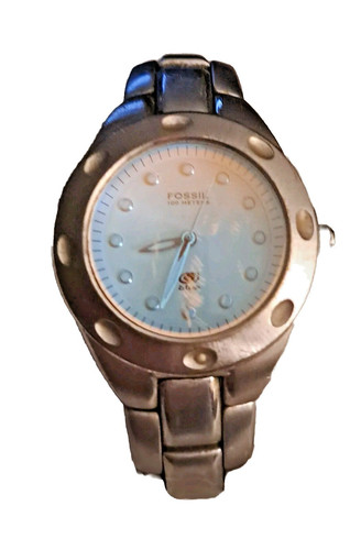 Fossil blue women - blue, silvertone