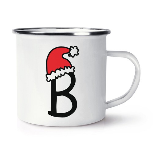 Lettre noël chapeau émail - noël,