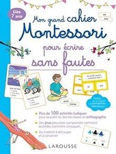 Mon grand cahier Montessori