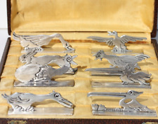 8 PORTE-COUTEAUX ANIMALIERS EN