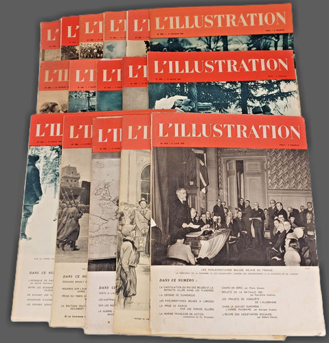 Magazine l illustration - magazine, l'illustration
