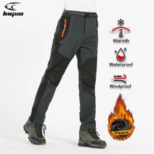 Pantalon de randonnée en molleton épais et chaud pour homme, imperméable.