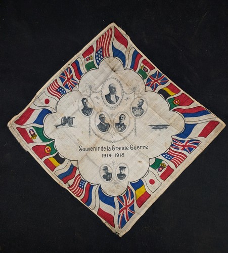 Mouchoir soie patriotique - mouchoir,