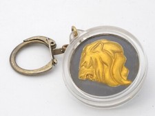 PORTE CLÉS ANCIEN - KEYCHAIN - PEUGEOT - GRANDS GARAGES DU VAR