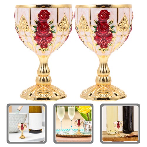 Tasse vin rétro alliage - tasse, en