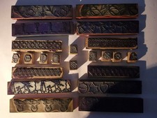 lot tampon scolaires ancien de