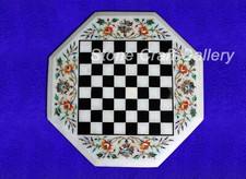 18 " Marbre Échecs Jeu Table