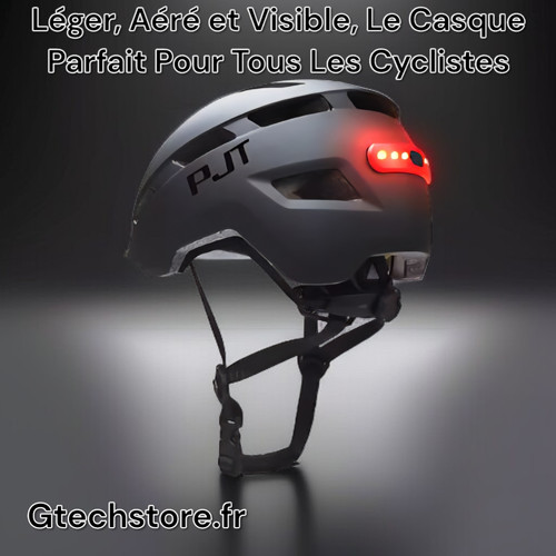 Casque vélo avec feu - de,