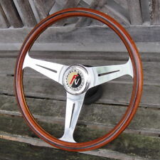 Superbe Volant Nardi Bois Ancien Complet avec moyeu pour Facel 3 ou Autres Facel