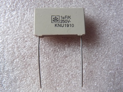 Condensateurs 1uf 250v - 250v, 10%