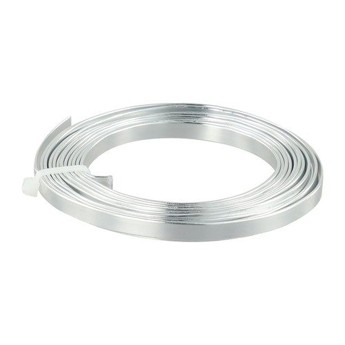 Fil aluminium plat argenté - fil,