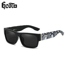 Style Cazino Gang Motard Lunettes Polarisees UV400 Conduite Peche Look Trendy