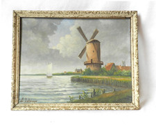 ANCIEN TABLEAU signé LELOUP *