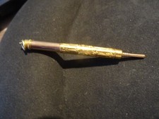 OR 18 carats Porte mine rétractable Très ancien, rare  fin 18 début 19ème