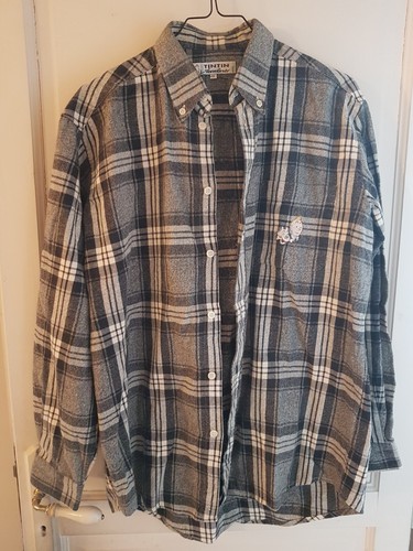 Chemise grise carreaux - , ml
