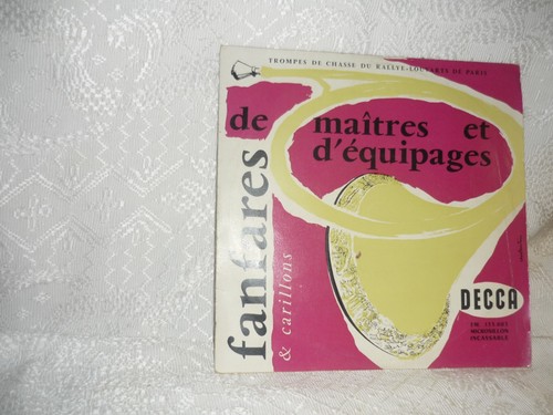 Fanfares maîtres et - fanfares, de