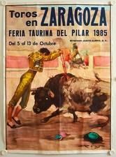 Affiche corrida feria del - affiche,