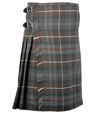 Mackenzie Weathered Highland Scottis traditionnel 8 écossaise Tartan Kilt 8 yard