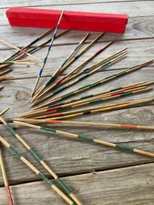 Mikado ancien, jeu d'adresse, jeu en bois, vintage