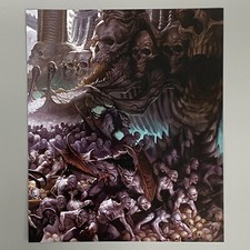 Affiche D'Art Des Comtes Vampires FLESH-EATER Pour Warhammer Age Of Sigmar