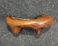 1 Ancien Sabot à Talons Fait Main Art Populaire  Collection 