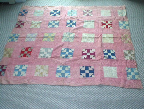 Vintage antique quilt - antique,