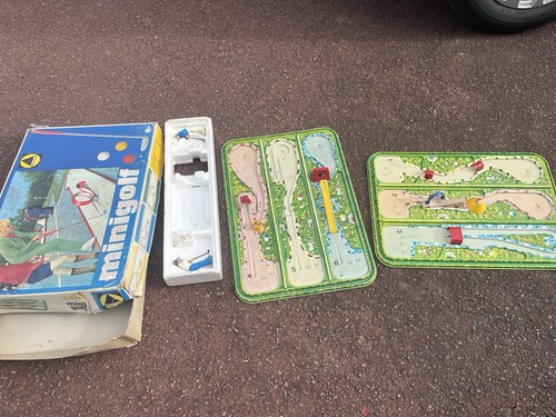Vintage technofix minigolf tin - vintage,