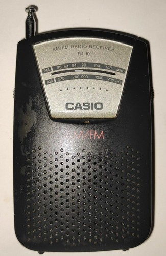 Radio receiver casio - receiver, am/fm