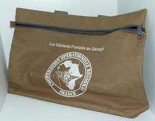 Ancien sac militaire en toile