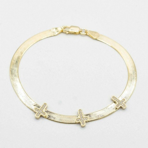 Bracelet chevrons cz - bracelet,