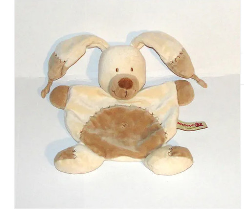 Doudou peluche lapin - doudou, bastien