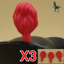 X3 Playmobil chapeau plume