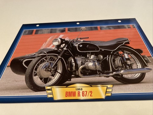 Bmw 600 r67 - r67/2, side-car
