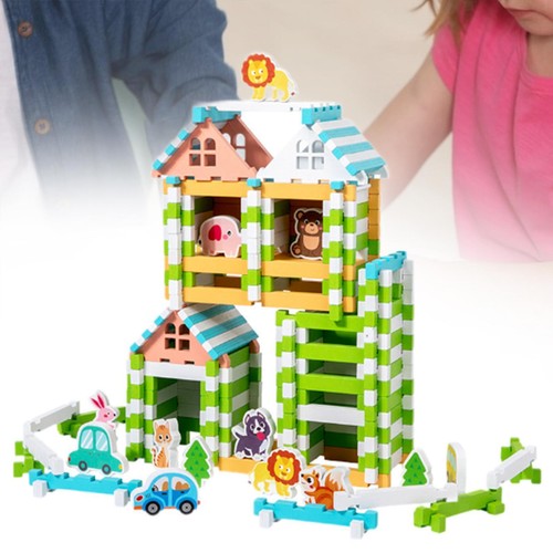 Blocs construction bois - construction,