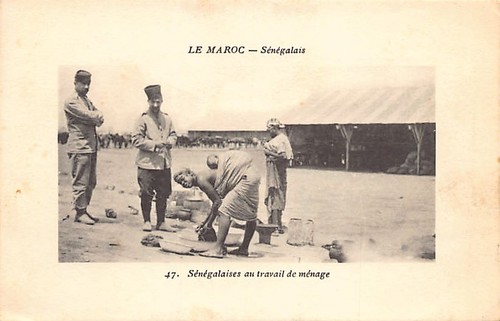 Maroc les tirailleurs - les,