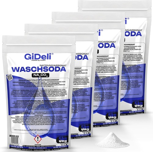 Soude lessive carbonate - soude, kg