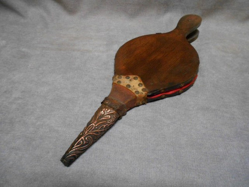 Soufflet cheminée vintage - soufflet,