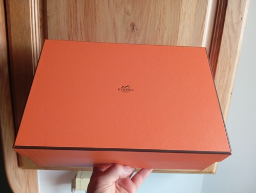 Hermes boite chaussures vide - -,