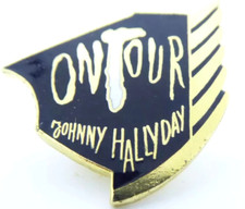 Johnny Hallyday -PIN'S , ON TOUR ( partie du puzzle pins)