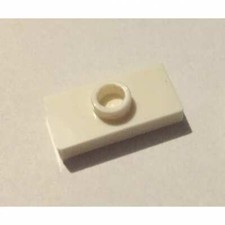 brique plate blanche avec plot