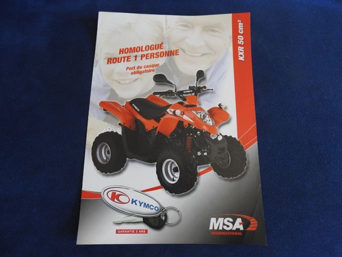 Catalogue feuillet quad kymco - catalogue,