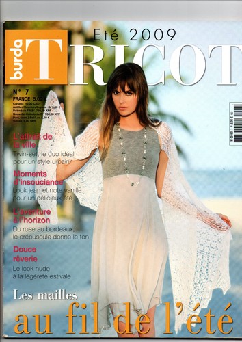 Catalogue tricot burda - tricot,