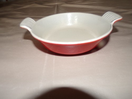 Plat rond fonte - plat, émaillée