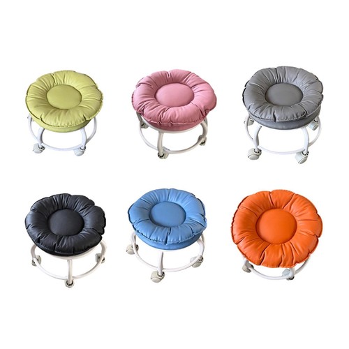 Tabouret bas roulettes - bas,
